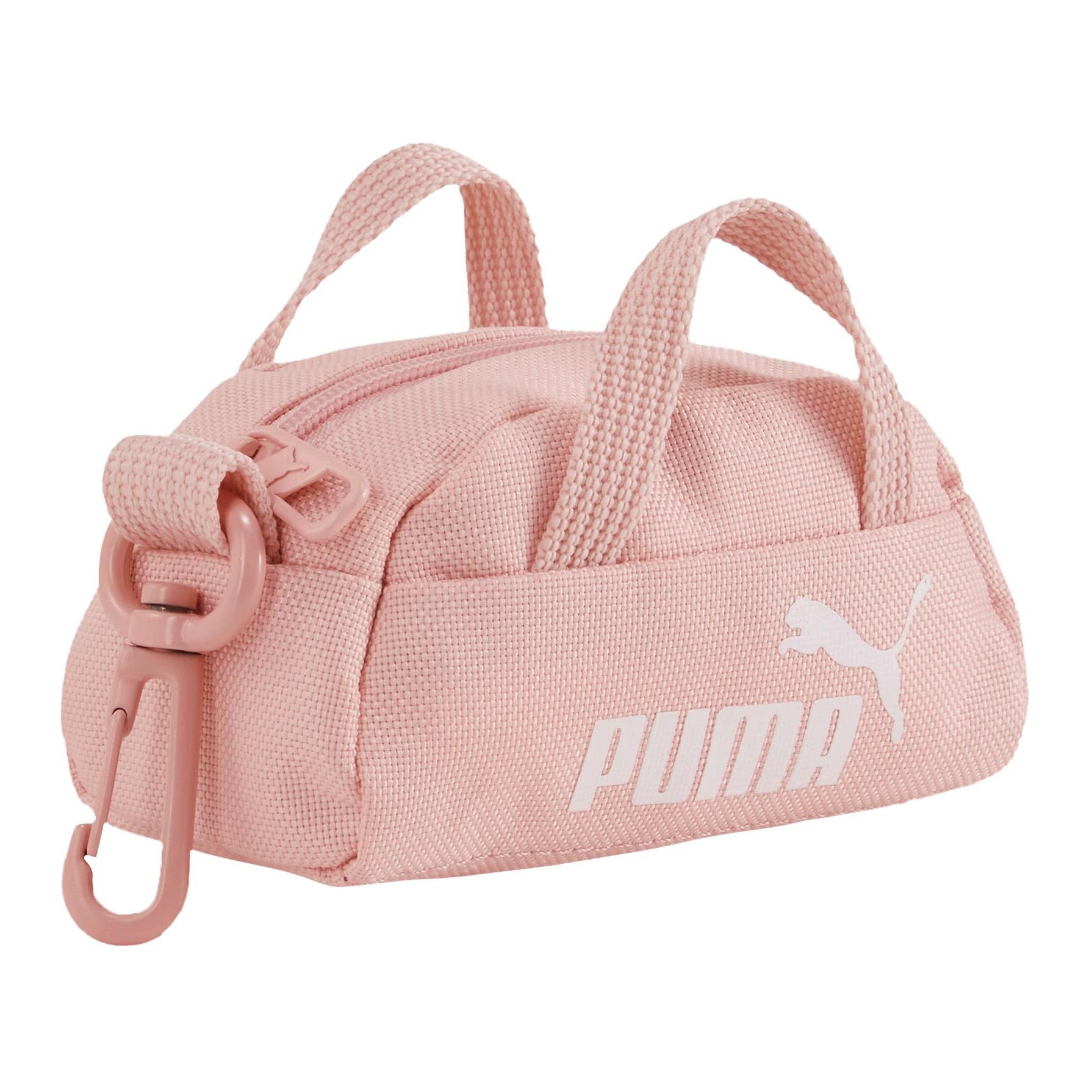 

New PUMA Fabric Sports Bag Merch Unisex Peach Pink 054366-04 9.9*4.6*5.1CM