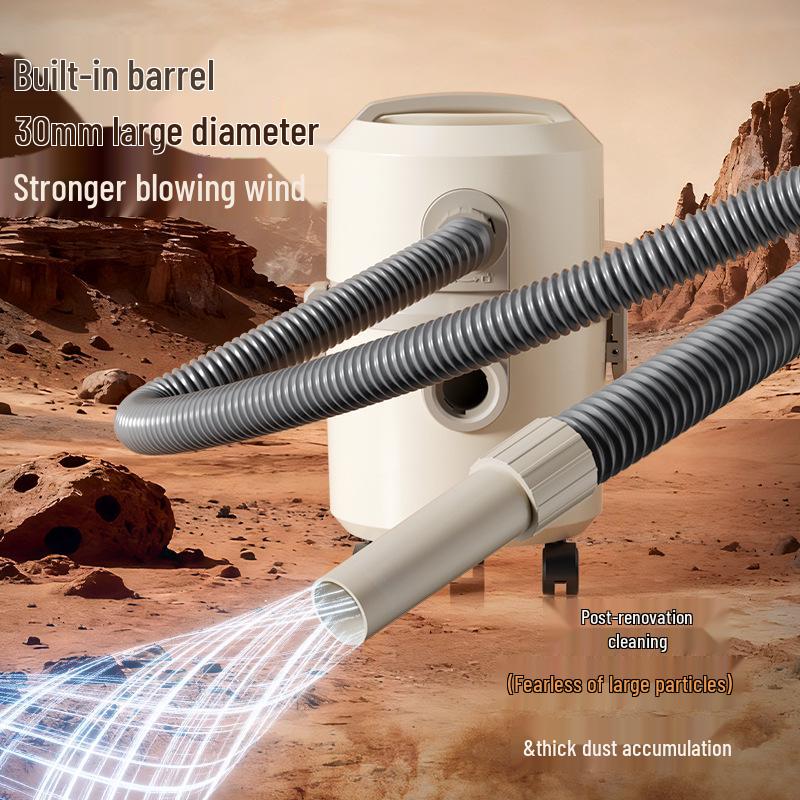High-Power Corded Vacuum Cleaner with Strong Suction and Integrated Mop for Home Use