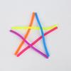 50/100Pcs Colorful Elastic Rope Sensory Toy Kids Adults Stress Anxiety Relief TPR Stretchy Noodle Fidget String Toy Party Favors