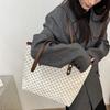 Pu-Wassereimer-Tasche für Damen mit großem Fassungsvermögen und Reißverschluss, ideal für den täglichen Gebrauch