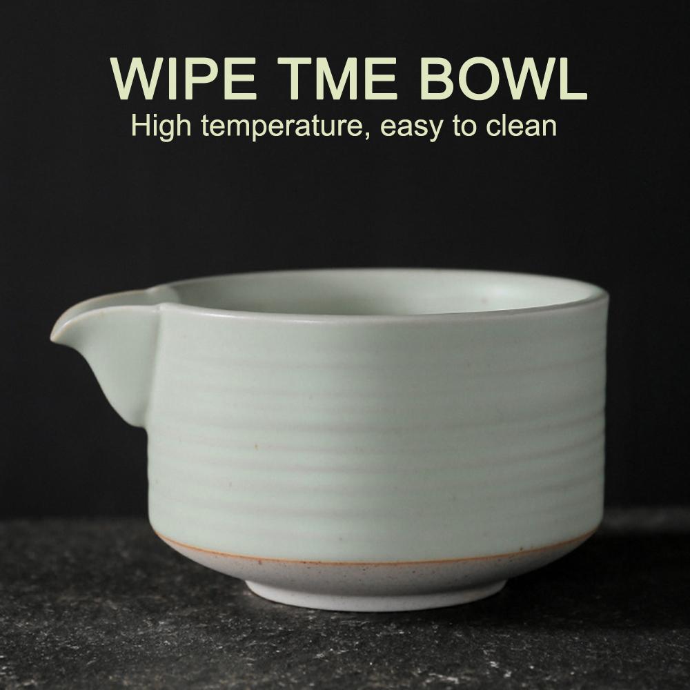 D2 4Pcs Matcha Whisk Set Tea Ceremony Matcha Bowl Bamboo Whisk Grinder Brush Tea Coffee Cup Tool Holder Tea Accessories Teaware