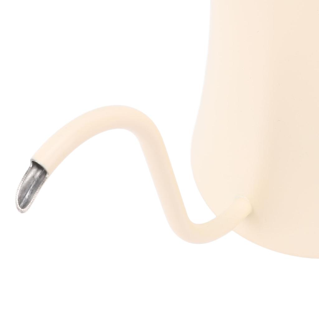 Gooseneck Kettle 600ml Pour Over Coffee Kettle Tea Pot 304 Stainless Steel Hand Drip Coffee Pot for Home Indoor Outdoor