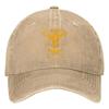 Yellowstones Dutton Ranch Baseball Cap Vintage Logo Running Hippie Trucker Hat Unisex Teens Casual Sunshade Baseball Caps