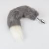 Anal Plug Tail Fox Sexy Toys Stainles Steel Butt Plug  Game Cosplay Anal Sex Toys for Woman Couples Anal Plug with Tail