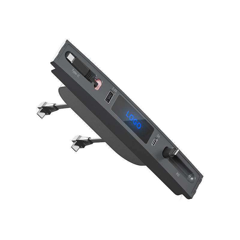 USB Telescopic Fast Charging Dock for Tesla Model 3/Model Y Central Console