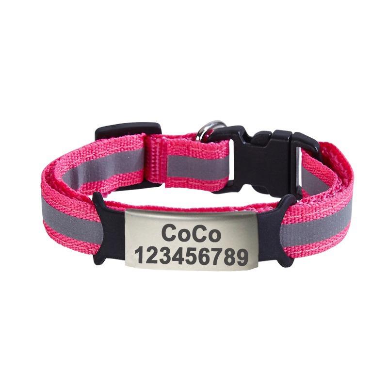Engraved Pet ID Tag - Dog & Cat Collar Accessories