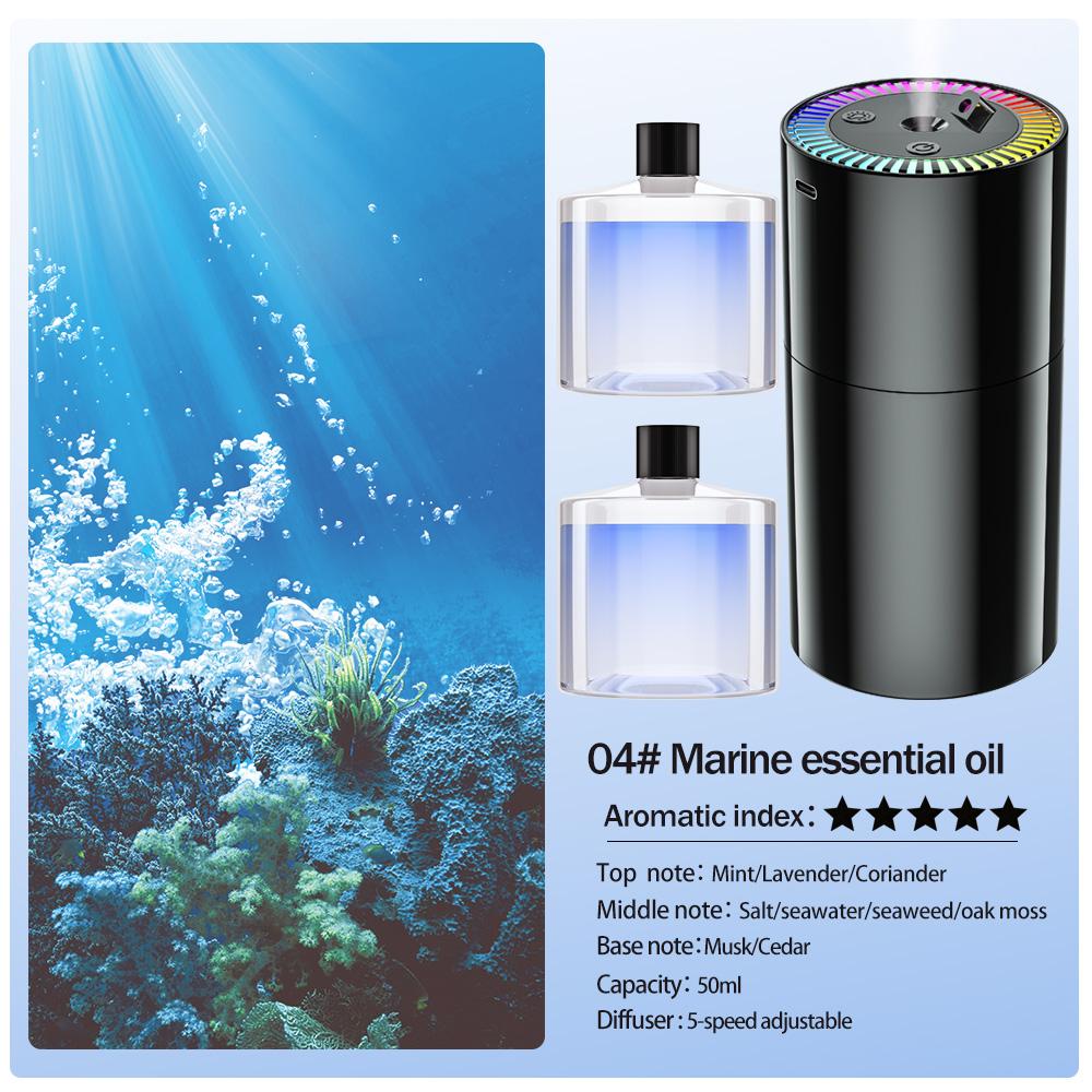 Xiaomi Rechargeable 7 color light Star Light 5 speed portable car Aromatherapy machine Essential oil diffuser Home Air Purifier Pro