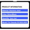 Vtear Car Rear Door Trim Cover Exterior Tailgate Bottom Stainless Steel Decorative Strip Accessories Parts For Omoda C5 2023