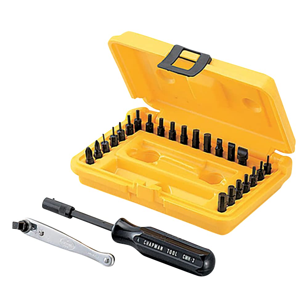 

Набор мини-трещотки Chapman 7331 /6-4037-01 чёрный