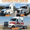 Side Window Sun Shade For Semi Truck - Large Size (24"X22") - Ized For Freightliner Volvo VNL International Trucks - Semi Truck Accessories - UV