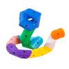 Kindergarten Early Education Rotating Elbow Assembly Pipe Enlightenment Puzzle Assembly Insert Toy Building Blocks Large Particles Multi-functional