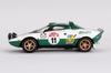 MINI GT 1/64 Scale Lancia Stratos HF Rally San Remo 1975 Winner #11 (Left-Hand Drive) Finished Model