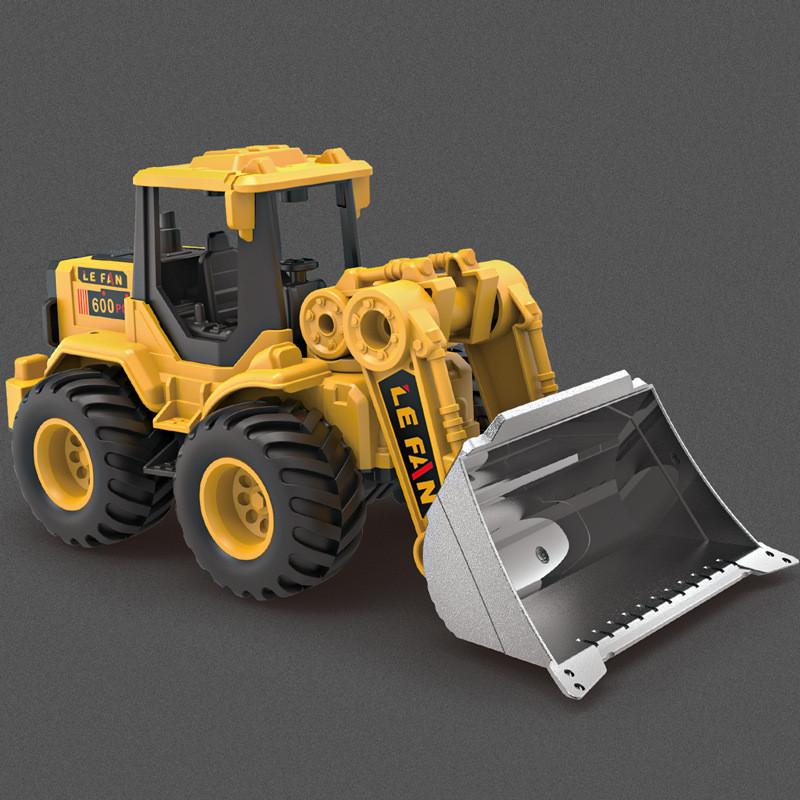 

Simulation Inertial Sliding Excavator Bulldozer Model Children Toy For Kids Development Bulldozer