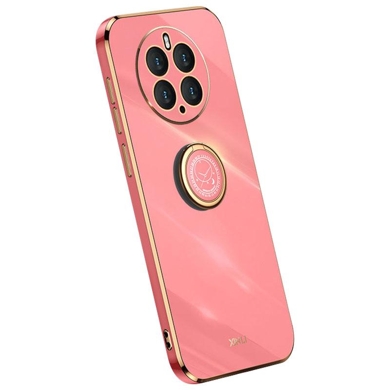 XINLI Kickstand Phone Case for Huawei Mate 50 Pro 4G,Electroplating Bump Poof TPU Back Cover