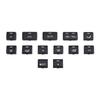 Für Toyota LAND CRUISER FZJ80 1992-1997 55905-60020 Auto-Heizungsregler-Schalterknopf Zentrale Klimaanlagen-Reglerknopf