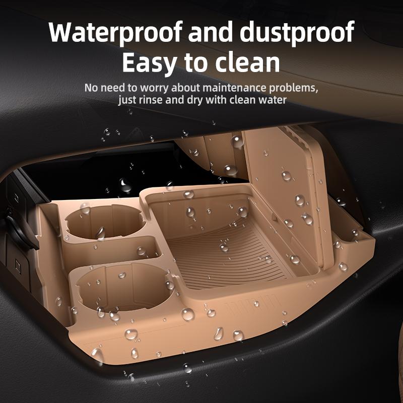For Geely Monjaro 2021 2025 2026 Storage Box Center Armrest Hidden Box Cup Holder Organizer Interior Accessories