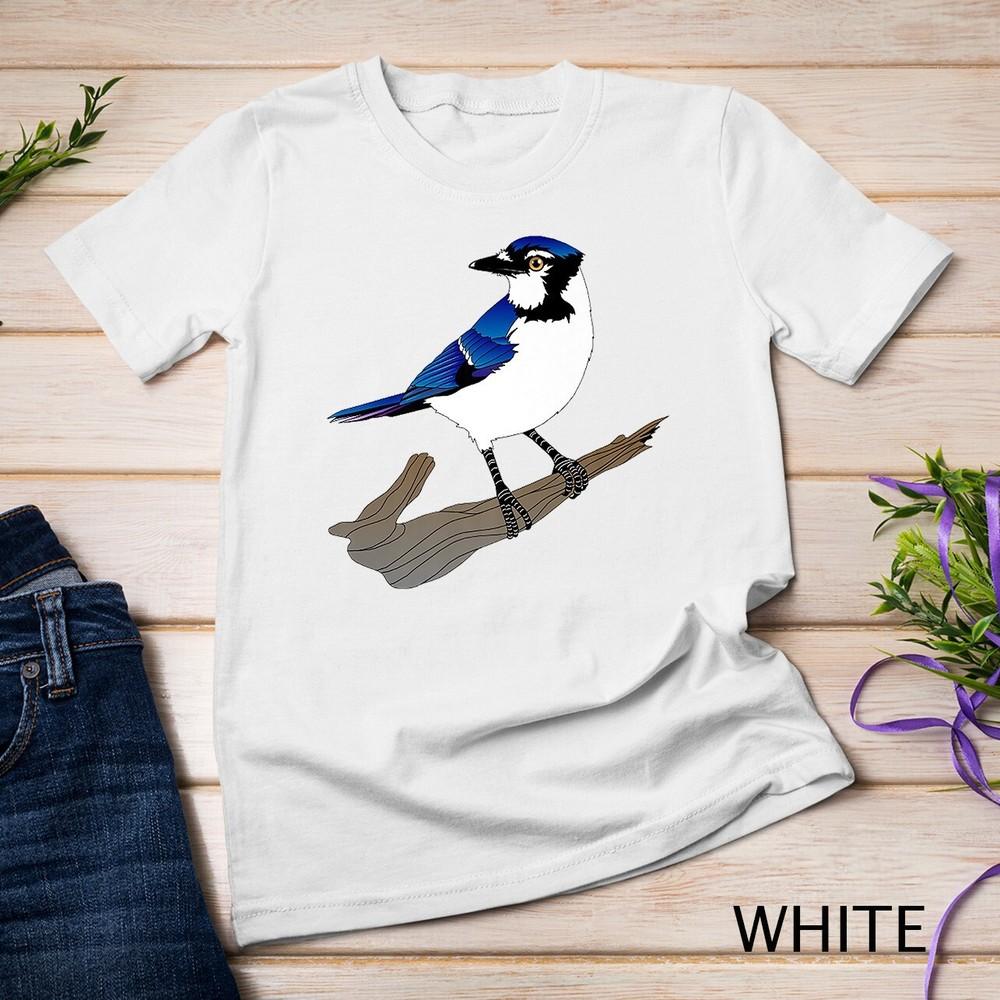 

Blue Jay Bird Nature Lover Unisex T-shirt XL