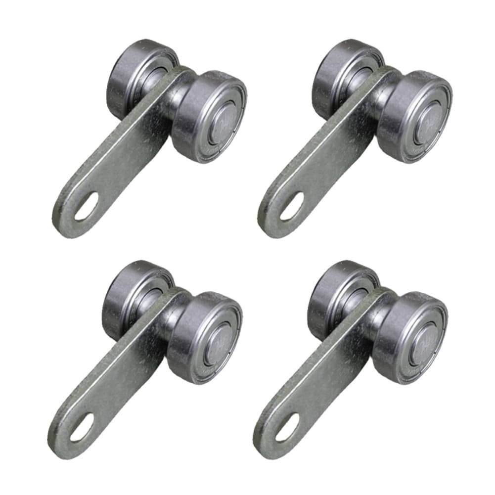 Double Bearing Sliding Door Wheels Heavy Duty for Smooth Effortless Operation Perfect for Sliding Doors and Steel Tracks