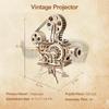 ROKR 3D Wooden Puzzle for Adults-Vitascope Model Building Kit-Wooden Vintage Projector Craft for Adults