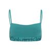 Double Gravity Band FW22 Hem Letter Print Wireless Thin Strap Bra Women Underwear Blue-Green QF6989AD-5F1