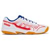Mizuno Gate Sky Plus 2 Unisex Low Top Shock Absorbing Badminton Shoes White Blue Red 71GA224003