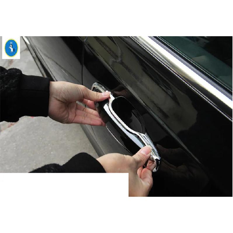 For Volvo XC90 XC60 XC40 S90 V90 2018 - 2026 Chrome Exterior Door Handle Cover Moulding Cover Trim Car Interior Accessories