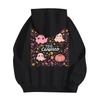 Women's Casual Fashion Halloween Printed Leisure Hooded Sweatshirt With Pockets