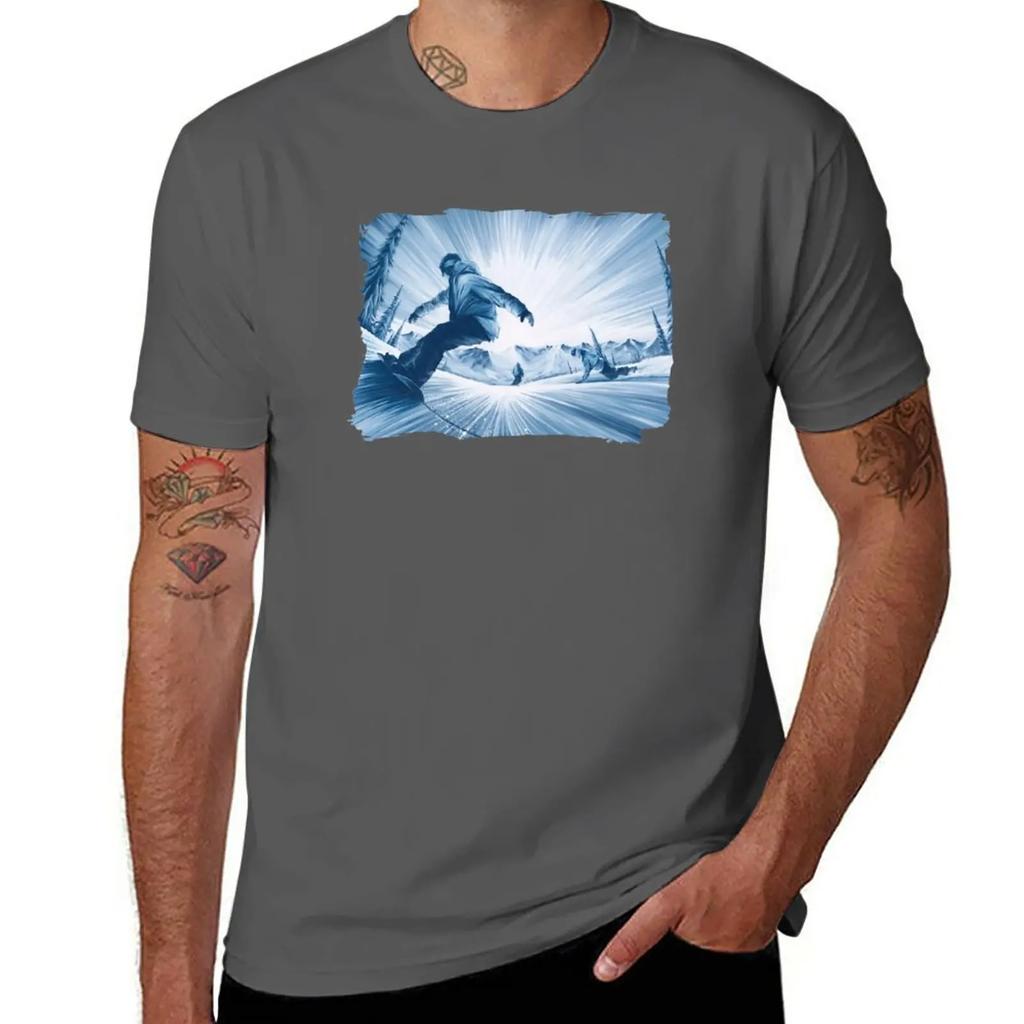 Snowboarding Friends III T-Shirt tees heavyweights customizeds quick drying mens cotton t shirts