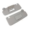 1 Pair Car Sun Visor UV Blocking Gray Left Right Sun Visor with Mirror for  2012 ‑ 2020 Car Sun Visor Car Grey Sun Visor