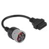Truck Diagnose Interface Female 16 Pin   6 Pin Adapter Cable for Automotive Diagnostic Tool