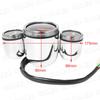 Motorcycle Instrument Meter Fuel General Speedometer, Cluster, Odometer, Kit, Voltmeter, Gauge, Purpose.