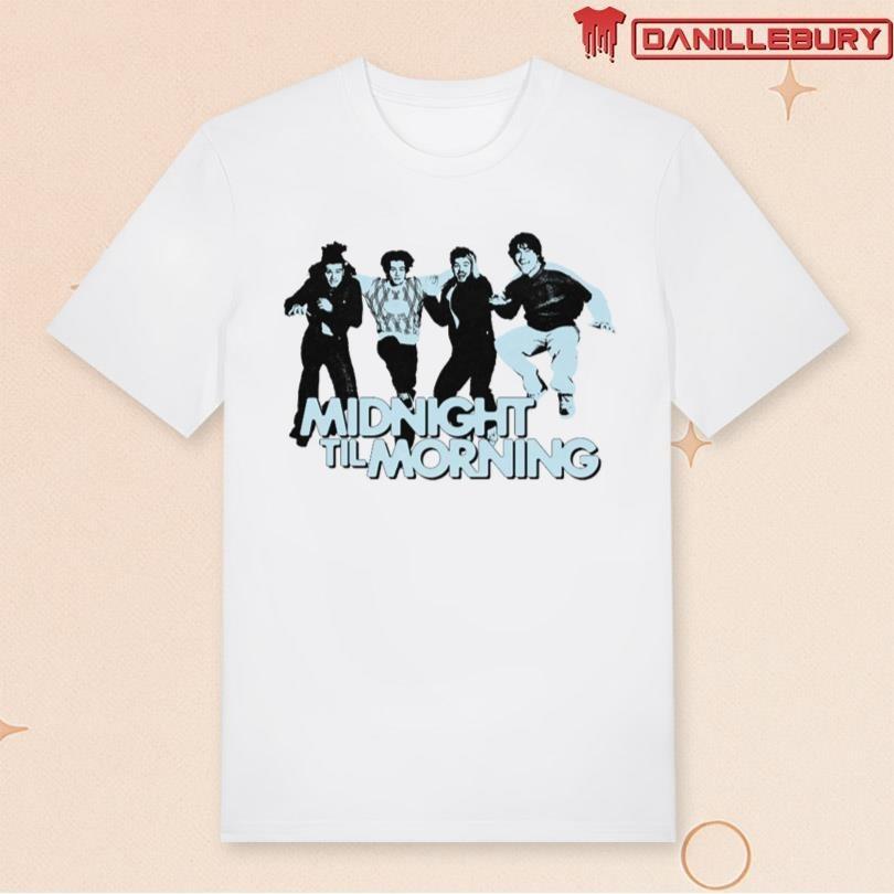 Midnight Til Morning White Cotton T-shirt Full size S-5XL HL253 L