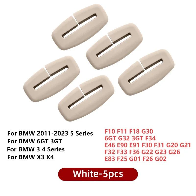 Silicone Car Seat Belt Buckle Clip Protector For BMW 3 5 Series X3 X4 G30 6GT G32 F10 G20 G21 G22 E83 F30 F34 E90 F30 G01 G02