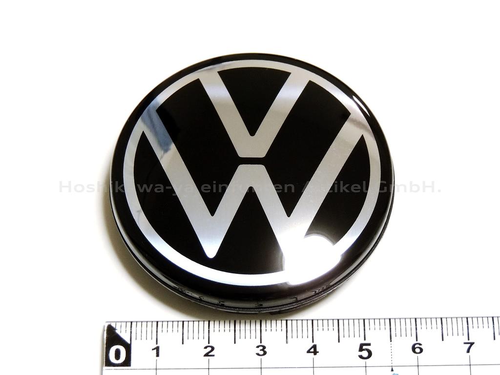 Volkswagen Genuine Wheel Center Caps 56 mm 4-Piece Set (Part No. 1S0 601 171 FOD)