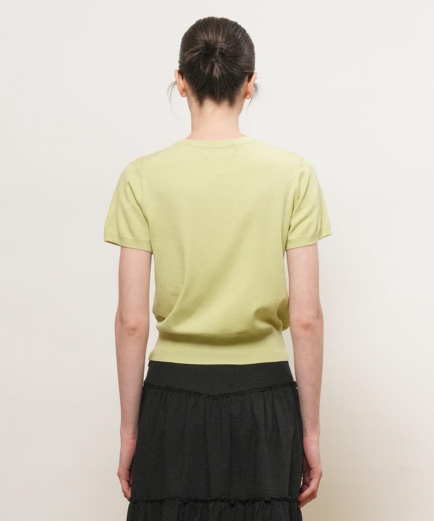 GENERALIDEA Airy Essential Half Knit [Green] / Wbe2L05512