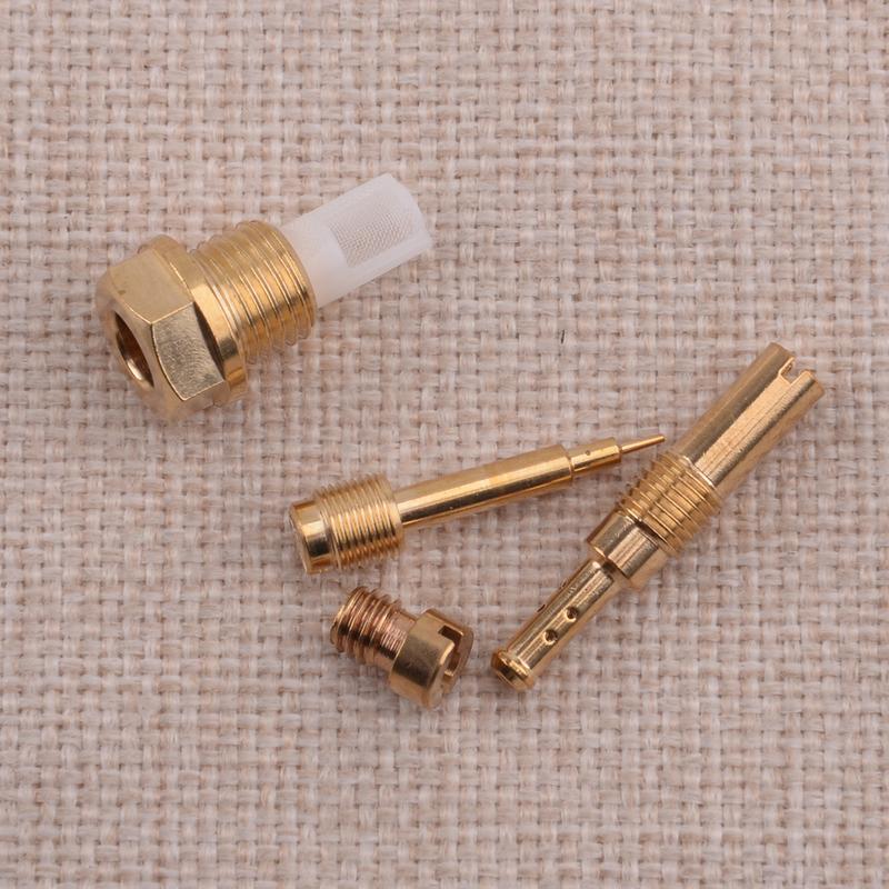 4 Sets Motorcycle Carburetor Repair Rebuild Kit Fit for Honda VFR700 VFR750 VF750C V45 Magna VF750F V45 Interceptor VF700C Magna