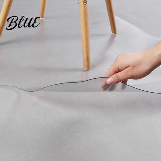 Oil-resistant Mat Transparent Protection Pad Eco-Friendly High Anti-Slip Waterproof PVC Chair Transparency Floor Non-slip Home
