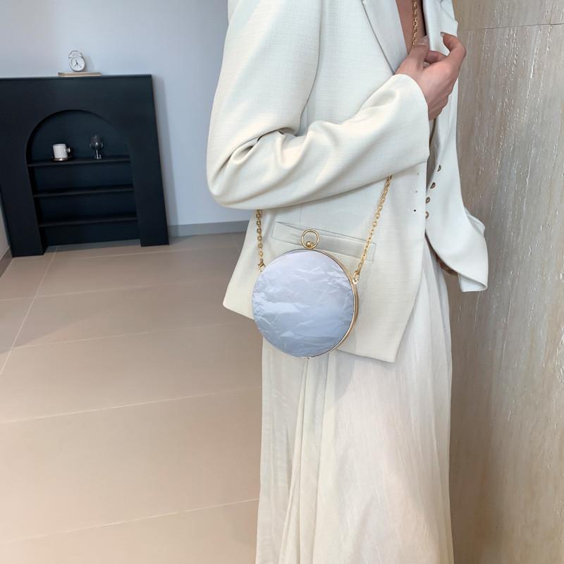 Fashionable Unique Stylish Evening Clutch Bag Chic Handbag With Chain Shoulder Strap