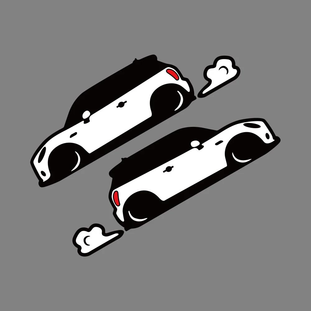 

Car Outline Stickers For MINI Cooper S R55 R56 F56 F55 F57 F60 R60 Countryman JCW Vinyl Decor Decals Auto Tuning Accessories