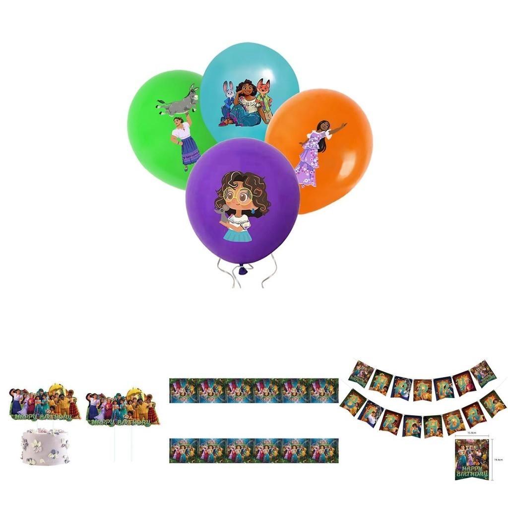 Encanto Birthday Party Decorations With Cartoon Characters And Durable Cardstock Banner