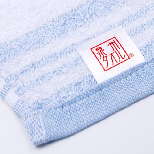 Nishikawa Washcloth, 34x90cm, 100% Cotton, Senshu Towel, Thin, Washable, Tenugui Size, Made In Japan, Blue, TT95000015
