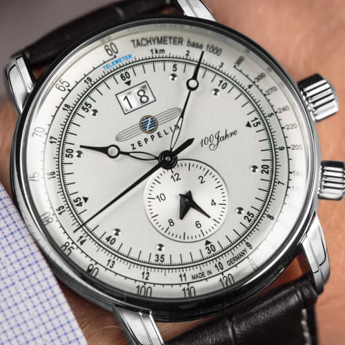 Zeppelin Special Edition 100 Years Zeppelin Ivory Watch 76401 Men's [Official Import]