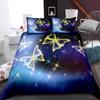 3D Colorful Butterfly Bedding Set with High-definition Printed Quilt and Pillowcase 2/3pcs AU180 * 210 Full Size Soft Washable Home Textile