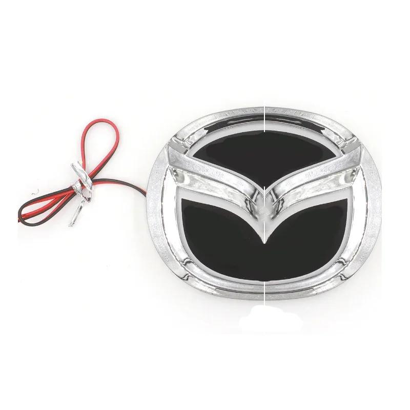 2025 Stile Auto Caldo Luce LED Emblema Posteriore Decalcomania per Logo Mazda 2 3 6 CX7 8 CX5 MX5 323 Accessori Auto Adesivo Emblema Posteriore 5D L