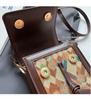 2025 Women's High-End Retro Crossbody Handbag - Small Square French Shoulder Bag