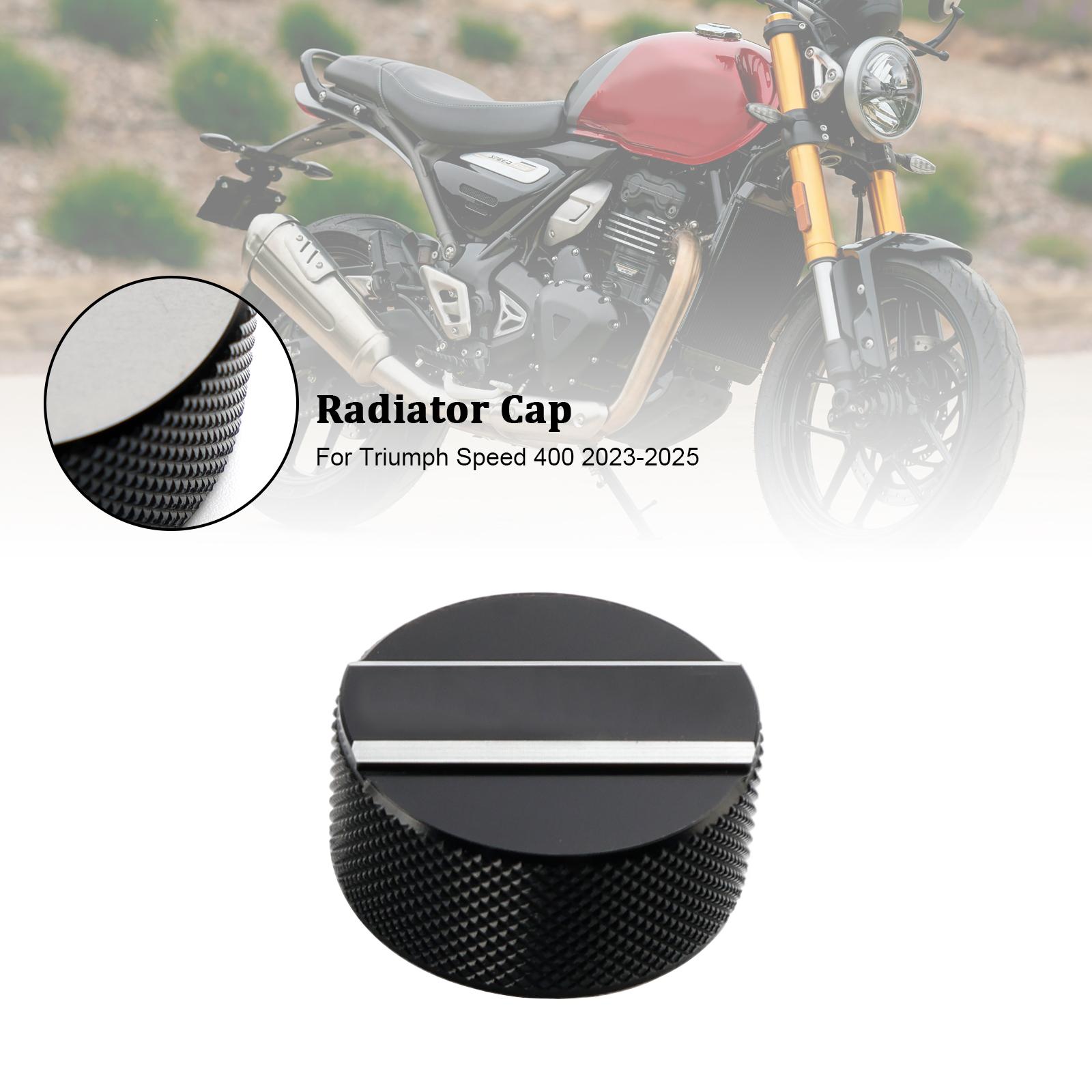 

Radiator Cover coolant Cap Lid For Speed 400 2023 2024 2025 Black