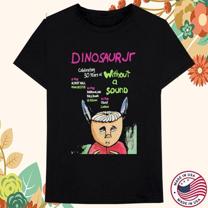 Dinosaur Jr Celebrating 30 Years Of UK Tour 2025 Tshirt Cotton S5XL US1077 Unisex T-Shirt XL