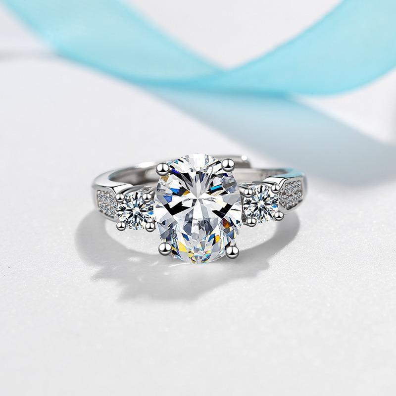 Copper Ring 6A Zircon Ring For Man Women Wedding Engagement Jewelry Accessories Beautiful Fashion High Quality Gift