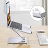 Portable Laptop and Projector Cooling Stand with Adjustable Riser