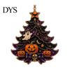 Holiday Tree Hanging Pendants Halloween Acrylic Ornament, Pumpkin Ghost Skull Seasonal Small Gifts for Kids Decor, Spooky Pendant Party Home, Festive